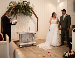 Wedding at Coastal Funeral Center