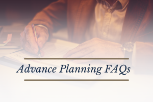 advance planning FAQs blog header